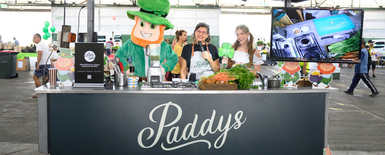 St Patrick's Day at Paddy's Market